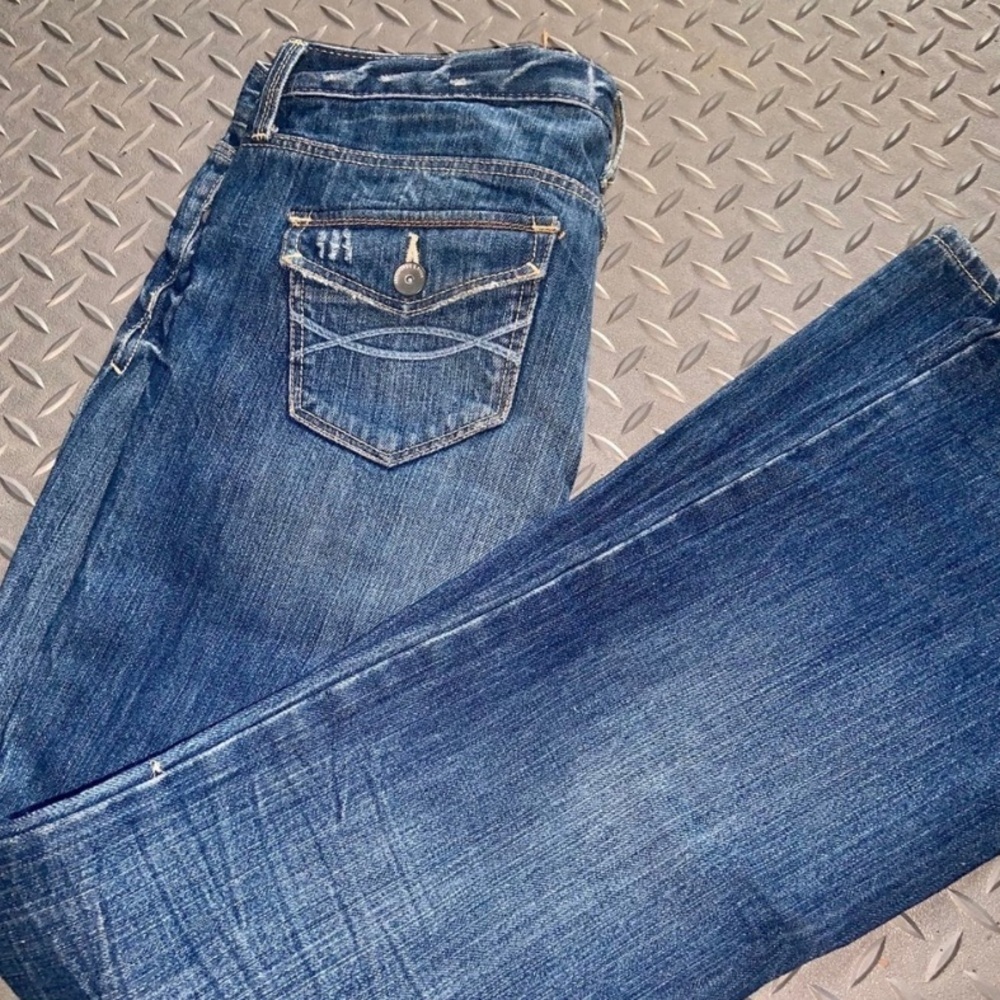 Abercrombie and Fitch jeans denim fall y2k classic casual $120 summer boho faded